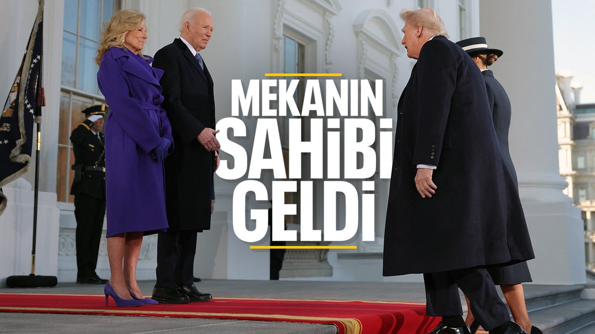 ABD'nin seçilmiş başkanı Trump Beyaz Saray'da