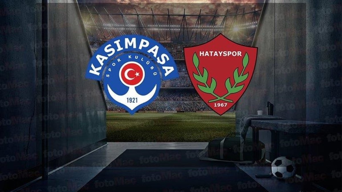 Kasımpaşa-Atakaş Hatayspor maçı CANLI Trendyol Süper Lig - Son dakika Kasımpaşa haberleri