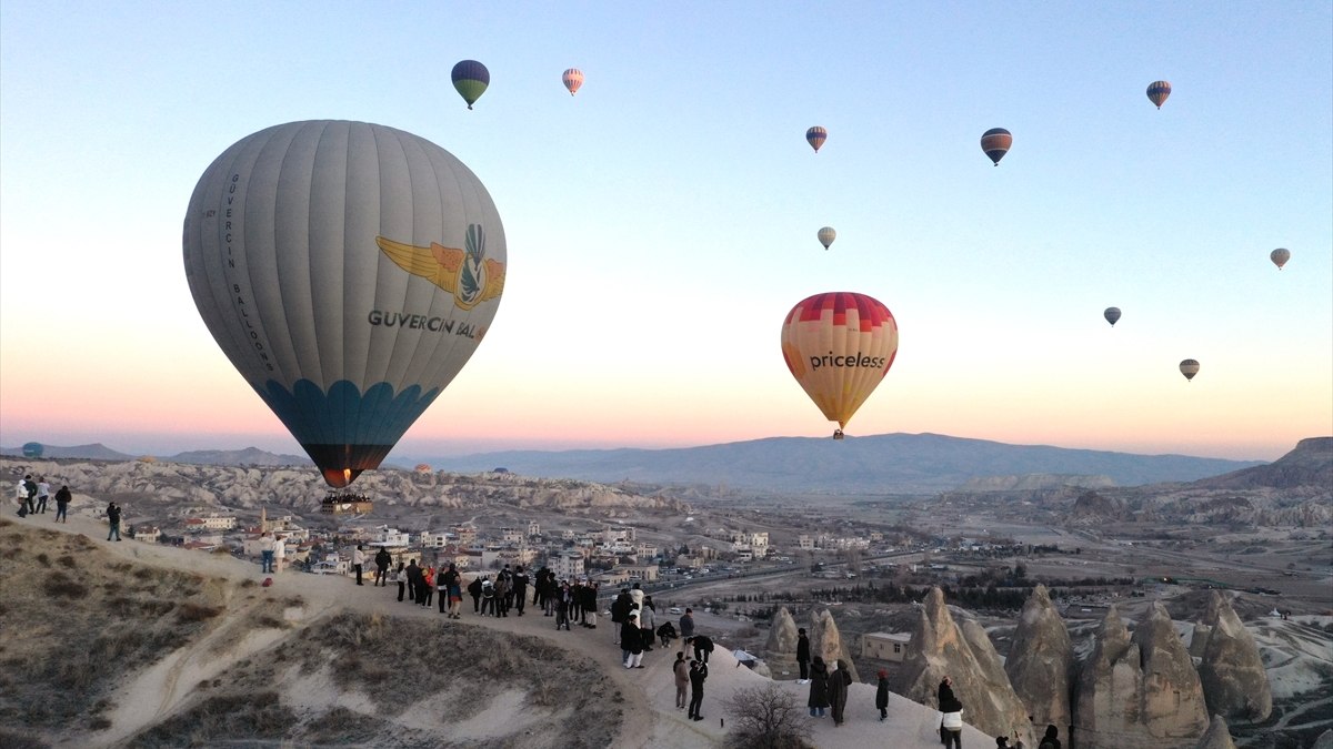 Nevşehir'de geçen yıl sıcak hava balonu rekoru kırıldı