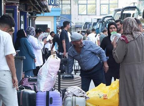 15 Temmuz Demokrasi Otogarı'nda okula dönüş yoğunluğu