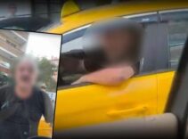 Ankara'da maganda dehşeti! Küfürler savurdu, aracını yumrukladı