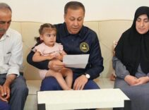 Bakan Yerlikaya, şehit ailesine Cumhurbaşkanı Erdoğan'ın mektubunu okudu