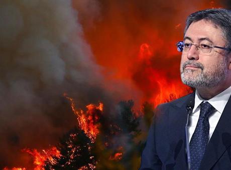 Bakan Yumaklı, orman yangınlarına ilişkin son durumu paylaştı
