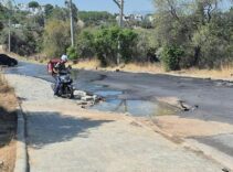 Bodrum’da ana su isale hattı patladı: Tonlarca su boşa aktı