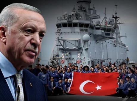 Cumhurbaşkanı Erdoğan’dan TCG Anadolu’da 'Zafer Yolculuğu' paylaşımı