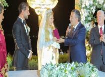 Cumhurbaşkanı Yardımcısı Yılmaz İstanbul'da düğüne katıldı! 'Evlilikleri kolaylaştıralım'