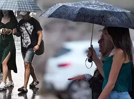 Dikkat: Meteoroloji yeni harita paylaştı! İstanbul dahil 4 ile sağanak geliyor