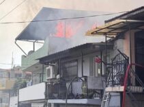 İzmir'de hurdalıkta başlayan yangın çevredeki evlere sıçradı!
