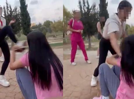 Mersin'de genç kızların kavgası kan dondurdu!