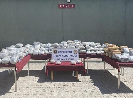 MSB: Van'da 165 kilo uyuşturucu ele geçirildi