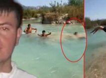Ölüme balıklama atladı! Arkadaşlarının gözü önünde korkunç olay