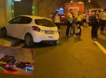 Sultangazi'de Cebeci Tüneli'nde zincirleme kaza: 4 yaralı