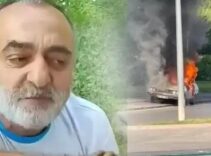 TBMM önünde otomobilini yakan şüpheli tutuklandı