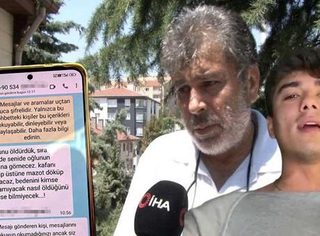 Tehdit mesajları alan Hakan Çakır'ın babası konuştu!