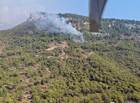 Antalya'da orman yangını!