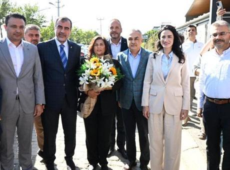 Aydın Büyükşehir Belediye Başkanı Çerçioğlu, AK Parti Aydın İl Başkanlığını ziyaret etti