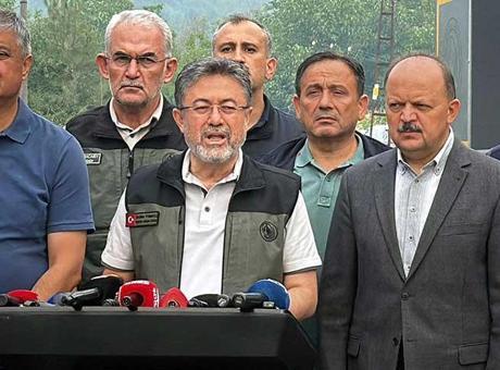 Bakan Yumaklı: Kastamonu ve Karabük’te orman yangınları büyük ölçüde kontrol altındı
