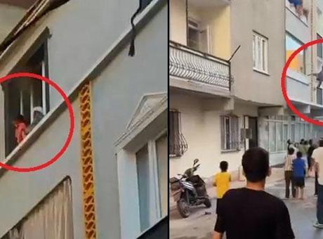 Bursa'da can pazarı: Yangından kaçmak için 3
