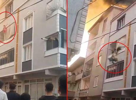 Bursa’daki can pazarında büyük mucize! Önce torununu sonra kendisini attı