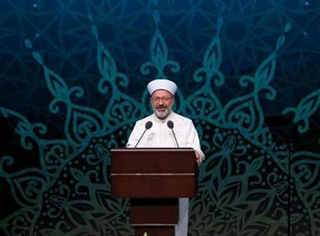 Diyanet İşleri Başkanı Erbaş Mevlid-i Nebi Haftası Açılış Programı'nda konuştu