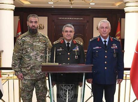 Genelkurmay Başkanı Bayraktaroğlu, Suriye Hava Kuvvetleri Komutanı'nı kabul etti