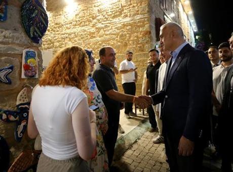 Kültür ve Turizm Bakanı Ersoy, Side Antik Kenti'nde konuştu