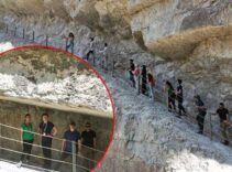 Tek kişinin zor sığdığı geçit! ‘Türkiye’nin ‘cehennemi’ nefes kesti