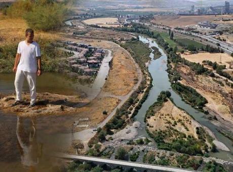 Türkiye’nin en uzun nehrinde şoke eden görüntü! Adacıklar ortaya çıktı