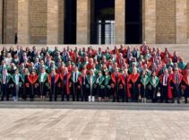 Yargıtay üyelerinden adli yıl açılışında Anıtkabir'e ziyaret