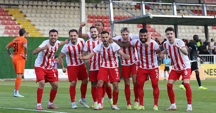 Boluspor'dan evinde 4 gollü galibiyet!