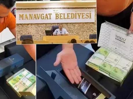 Baklava kutusu içinde rüşvet alırken yakalandı! Başkan yardımcısı kendini böyle savundu