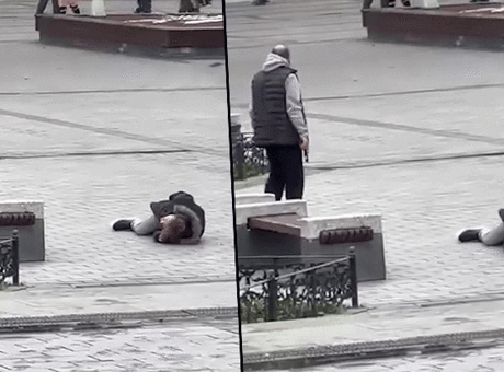İstanbul’da Mısır Çarşısı’nda vicdanın sustuğu an! Vurdu, başında bekledi