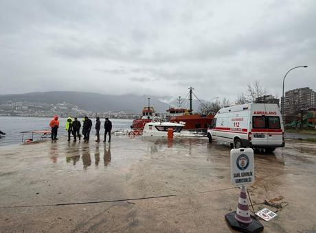 Bursa'da denizde erkek cesedi bulundu