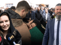 Yürek yakan feryat! Otopark tartışmasında öldürülen Hüseyin Teke son yolculuğuna uğurlandı