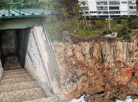 40 yıl önce yapıldı! Falezlerin içinde saklanan sır..