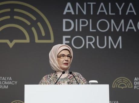 Emine Erdoğan, 'Filistin İçin Tek Yürek' temalı programa katıldı