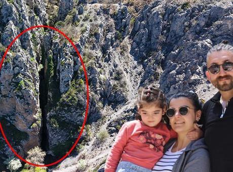 Kayaların ardındaki gizli cennet: Mağara gibi bir girişten giriliyor