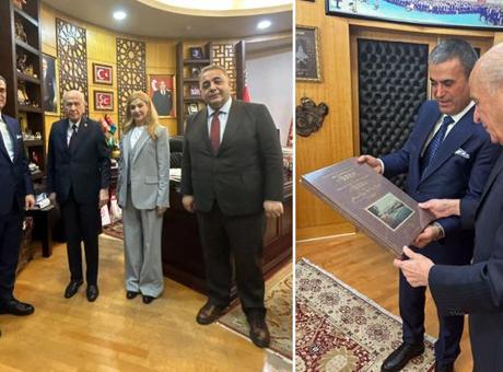 Son dakika haberler: MHP Genel Başkanı Bahçeli Demirören Medya heyetini kabul etti! 'Türk dizileri desteklenmeli'