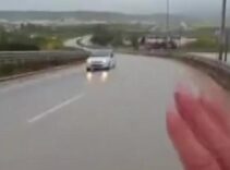 Amasya’da peş peşe kaza! 'Yavaş' çığlığı yetmedi: Saniyeler sonra aynı facia
