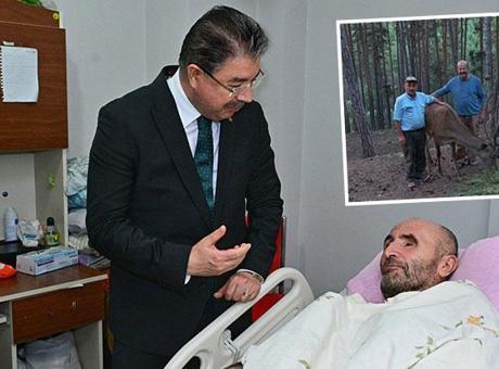 Bir geyik hayatını kararttı! 38 yıllık çoban 2