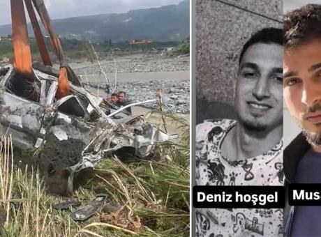 Hatay'da selde kaybolan 2 gençten birinin cansız bedeni bulundu, diğeri aranıyor