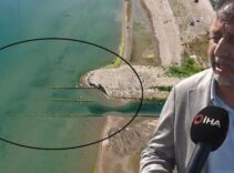 İznik Gölü'nde şaşırtan manzara! Gören ikinci bazilika sandı, gerçek bambaşka çıktı