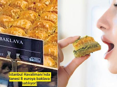 1 dilim baklava 427 lira olur mu?
