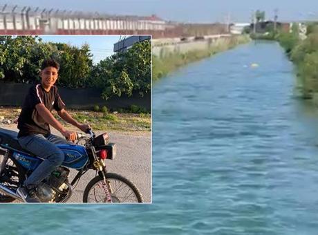 Adana'da sulama kanalına giren 15 yaşındaki çocuk boğuldu