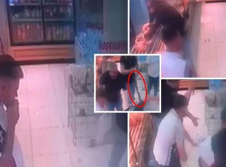 Ankara'da dehşet anları! Düğün çıkışı tatlı alırken kabusu yaşadılar: Pompalı tüfek tutukluk yapınca dipçikle saldırdılar
