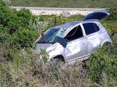 Aydın'da otomobil şarampole uçtu: 2 ölü