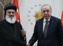 Cumhurbaşkanı Erdoğan, Süryani Ortodoks Kilisesi Patriğini kabul etti