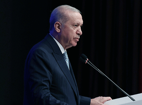 Cumhurbaşkanı Erdoğan'dan şehit Astsubay Kıdemli Başçavuş Şahin'in ailesine taziye mesajı