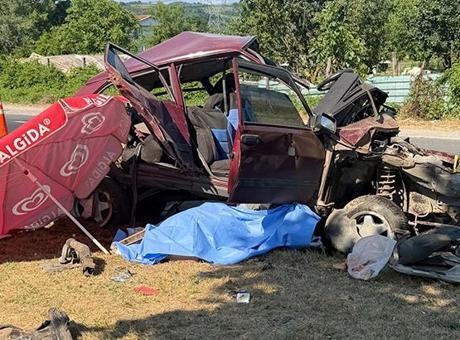 Düzce'de korkunç kaza! 1 kişi hayatını kaybetti! AK Parti milletvekili ile oğlu yaralı