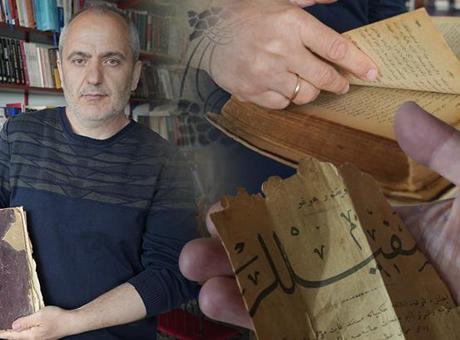Erzurum’da bir sahafta bulundu! Kapağını açan gözlerine inanamadı